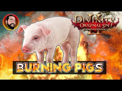 Burning Pigs - How To Remove Curse - Divinity: Original Sin 2 - PS4
