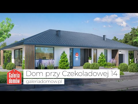 Projekt domu przy Czekoladowej 14 - GaleriaDomow.pl