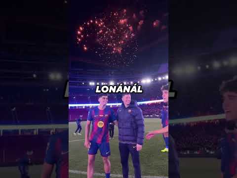 Miért engedte meg a Barcelona, hogy Pedri úgy sétáljon fel a pályára, hogy a neve teljesen rosszul
