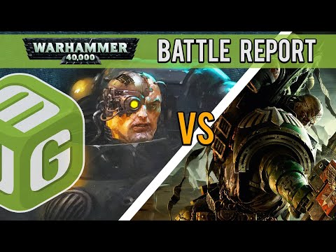 Iron Hands vs Dark Angels Warhammer 40k Battle Report Ep 14