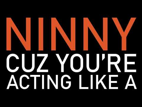 Did you just call me a Ninny? - New Girl Kinetic Typography