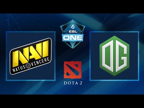 Dota 2 - NaVi vs. OG - Game 2 - ESL One Frankfurt 2016 - Grand Final