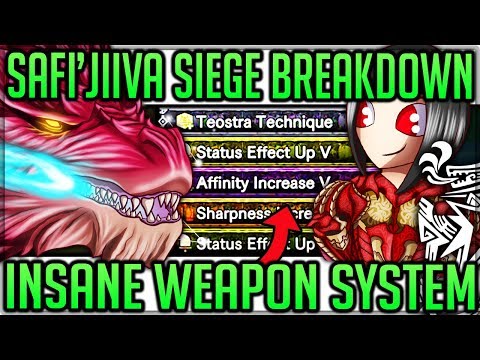 Safi'jiiva Siege Breakdown - BROKEN INCREDIBLE WEAPONS + ARMOR - Monster Hunter World Iceborne! #mhw