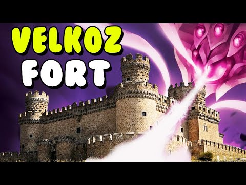 VEL'KOZ FORTRESS, UNKILLABLE VEL'KOZ DISINTEGRATES ENEMIES FRONT LINES | Azzapp Vel'Koz Highlights