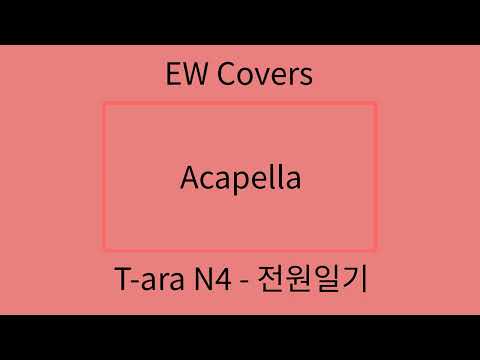T-ara N4 - Jeon Won Diary Ft Taewoon Vocal Cover