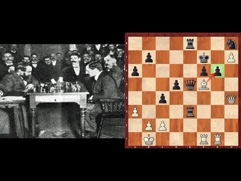 Emanuel Lasker Amazing Piece Sacrifice