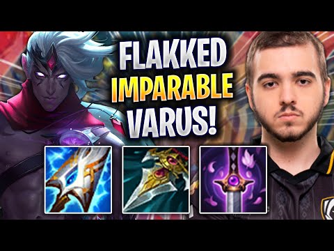 FLAKKED IMPARABLE CON VARUS! - HRTS Flakked Juega Varus ADC vs Caitlyn! | Season 2023