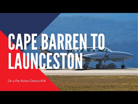 Par Avion | Cessna 404 Titan | Full Flight Cape Barren Island/truwana to Launceston