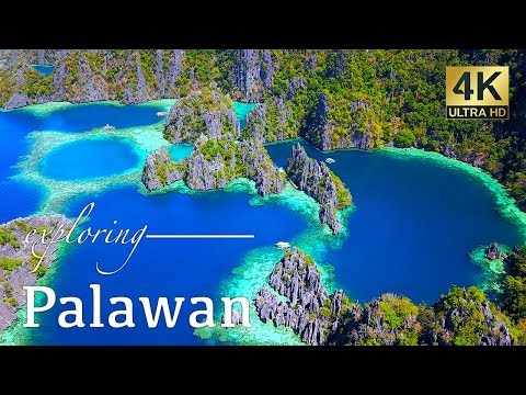 Palawan By Drone - El Nido & Coron, Philippines - 4K Aerial Footage