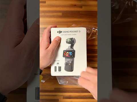 DJI OSMO Pocket 3 Capture More Combo Unboxing ASMR @DJI