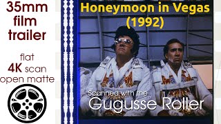 Honeymoon in Vegas (1992) 35mm film trailer, flat open matte, 4K