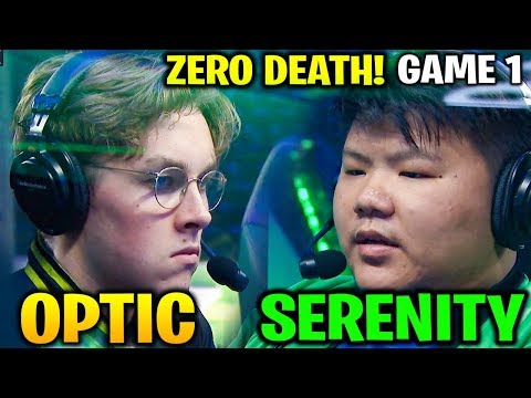 OPTIC vs SERENITY TI8 - ZERO DEATH!!! THE INTERNATIONAL 2018 Game 1