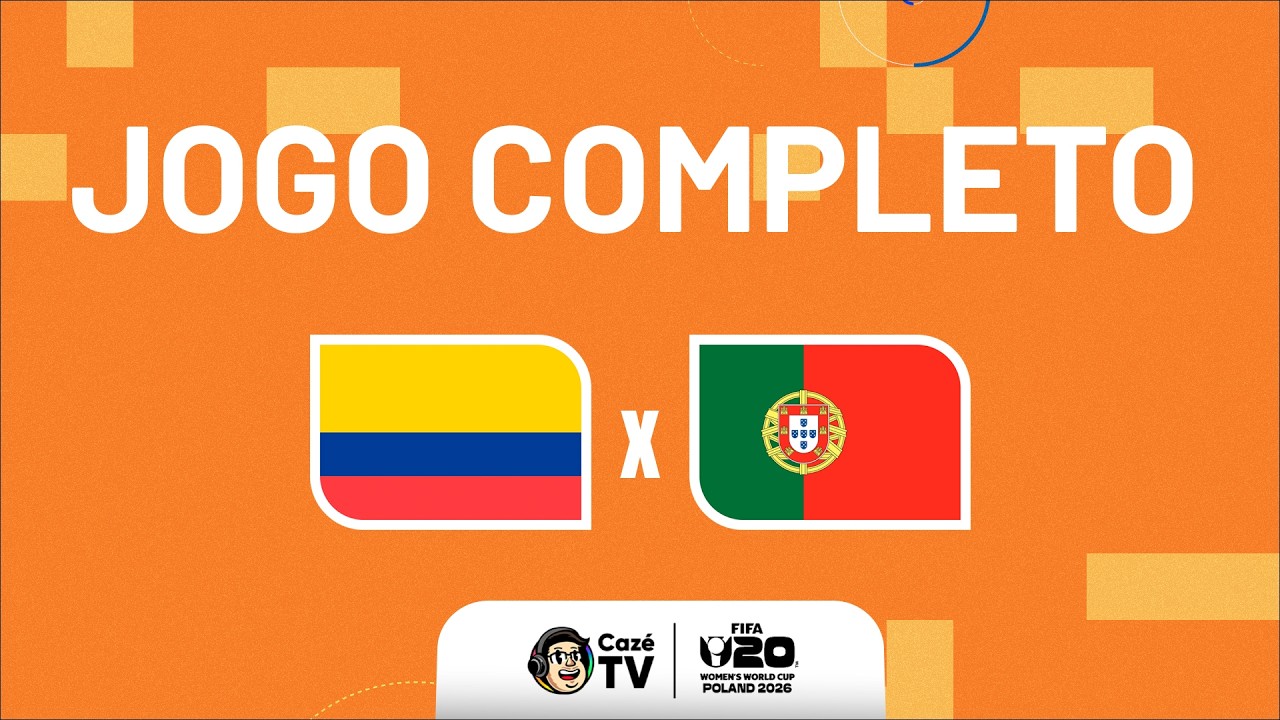 JOGO COMPLETO: COLÔMBIA X PORTUGAL | COPA DO MUNDO FIFA FEMININA SUB-20 2026 | 2ª RODADA