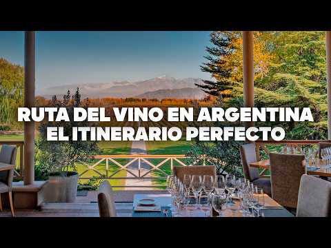¡El Itinerario Más COMPLETO por la Ruta del Vino en Argentina: Mendoza, Valle de Uco y Luján de Cuyo