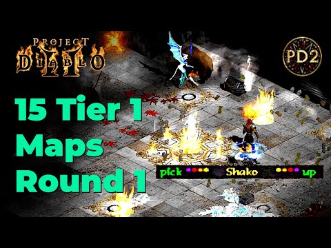 Project Diablo 2 - Highlights from 15 Tier 1 maps - first time in Season 3!