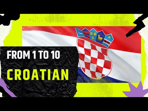 Count from 1 to 10 in CROATIAN #counting #learning #language #croatia #croatian #numbers