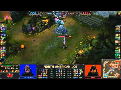 NA LCS coL vs CLG Full Game HD
