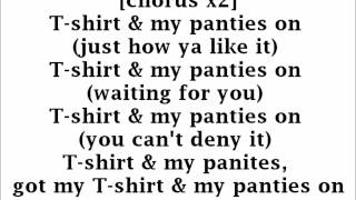 adina howard - tshirt and panties