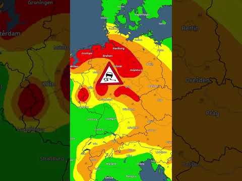 ⚠️Unwetterwarnung:  Sturmtief ELLI sorgt im Norden für schwierige Bedingungen. #SturmtiefELLI
