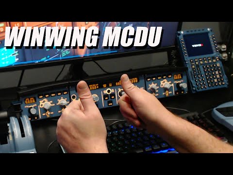 WINWING MCDU SETUP & TESTING