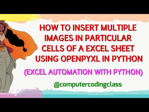 Insert Image In Excel Using Python Openpyxl Automate Excel With Python Computer Coding Class