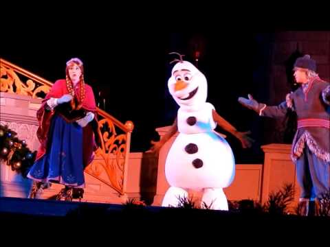A Frozen Holiday Wish with Anna, Elsa & Olaf at Mickey's Very Merry Christmas Party