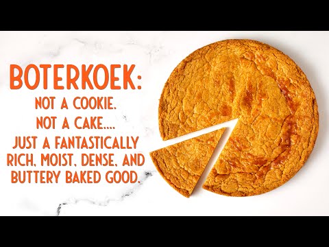 How to Make Boterkoek: Dutch Butter Cake Recipe