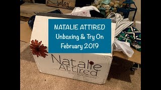 Natalie Attired - February 2019:  Unboxing &amp; Try On...Spring transition pieces!👗👖👚