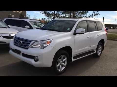 Lexus Certified Pre Owned White 2013 GX 460 4WD - Premium Package Walk Through Review - Nisku, AB