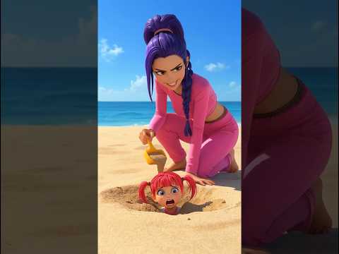 Rumi does Mischief on the Beach ⛱️ KPop Demon Hunters