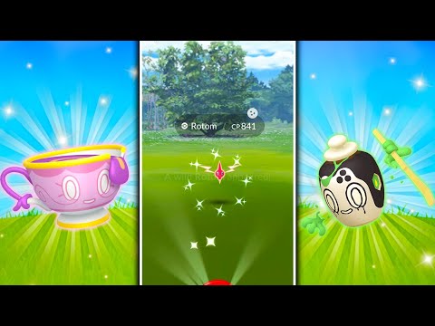 FREE SHINY ROTOM CHECK IN POKEMON GO! How to Get Shiny Sinistea & Poltchageist in Pokemon GO!