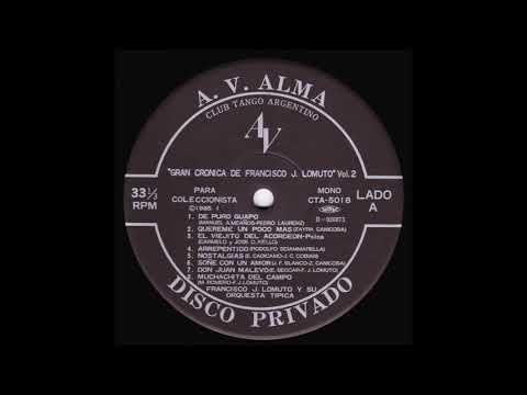 Muchachita del campo Tango Orquesta Francisco Lomuto con Jorge Omar 1938-05-03
