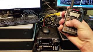 Google Assistant amateur radio simplex/repeater prototype