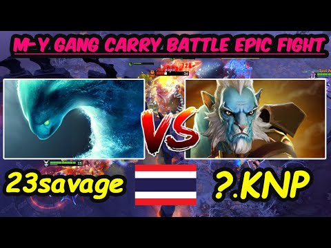 23savage [Morphling] vs Hastag?.KNP PL M-Y Gang Civil War EpicGame Dota 2 Perspective pro Gameplay