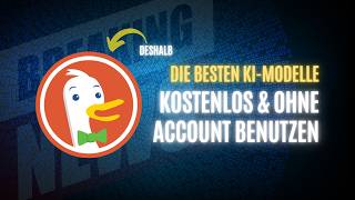 Anonym & kostenlos GPT und Co nutzen | Mit DuckDuckGo AI-Chat die best