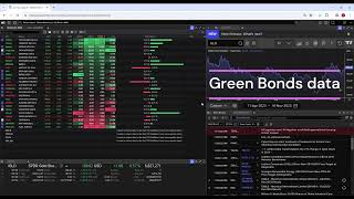 Green Bonds Data in Refinitiv Eikon | ESG bond | Green Finance | Sustainable Finance