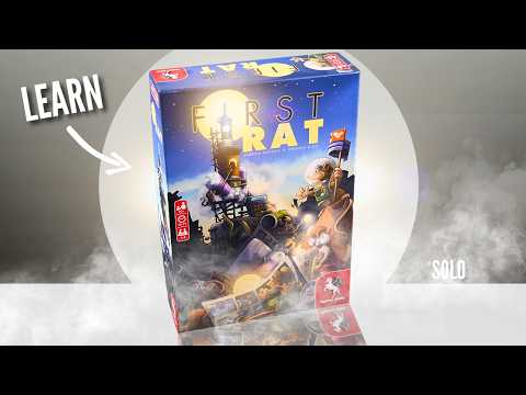 First Rat Board Game | Solo Playthrough & Tutorial