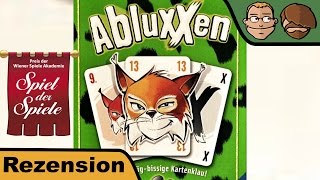 Abluxxen (Spiel der Spiele 2014) - Kartenspiel Test - Board Game Review #39