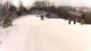 preview picture of video 'Skiing at Swain Resort'