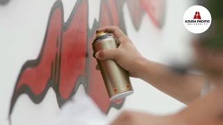 preview picture of video 'Azusa Pacific University Mural Commission: David Flores'