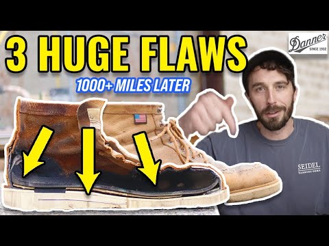 1000 Miles in work boots - Danner Bull Run Review (CUT IN HALF)