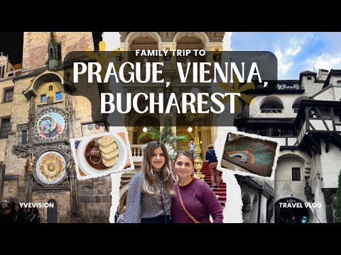 a week in europe | Prague, Vienna, Bucharest travel vlog | celebrating my mom’s birthday 🎉