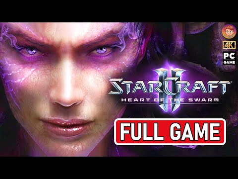 Starcraft 2 Heart of The Swarm Gameplay Walkthrough Full Game 4K 60Fps No Commentary