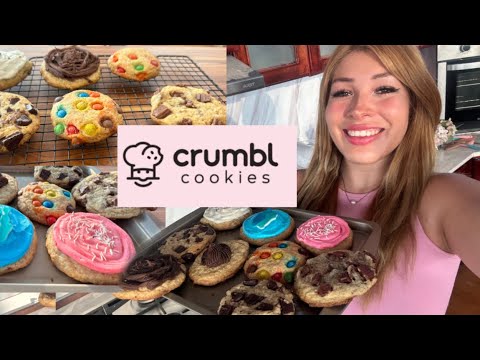 La mejor receta de CRUMBL COOKIES! Las galletas más ricas/ RECETA ORIGINAL Paso a paso