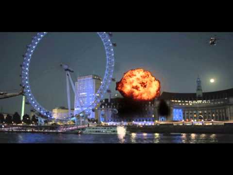 London under attack 3d scene 2013