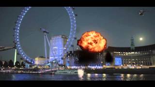 London under attack 3d scene 2013