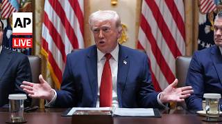 LIVE: Trump holds a cabinet meeting 