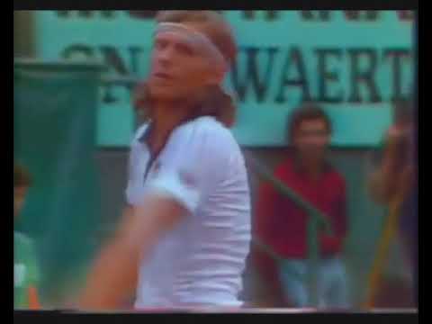 French Open 1978 4R - Bjorn Borg v Roscoe Tanner