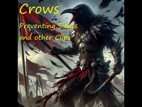 Mortal Online 2 PVP, Crows Preventing Sieges and other Clips