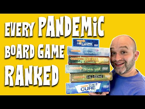 Every Pandemic Board Game Ranked